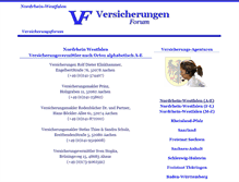 Tablet Screenshot of nordrhein-westfalen.versicherungen-forum.net