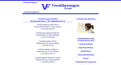 Desktop Screenshot of freistaat-bayern.versicherungen-forum.net
