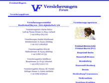 Tablet Screenshot of freistaat-bayern.versicherungen-forum.net
