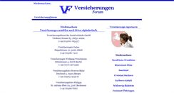 Desktop Screenshot of niedersachsen.versicherungen-forum.net