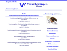 Tablet Screenshot of hauptstadt-berlin.versicherungen-forum.net